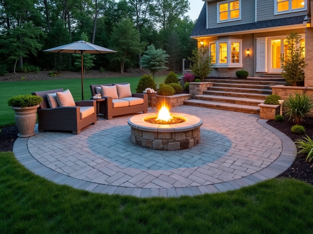 Backyard Paver Patio