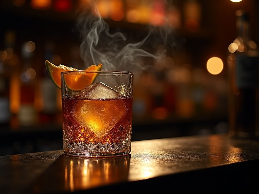 Smoked Old Fashioned